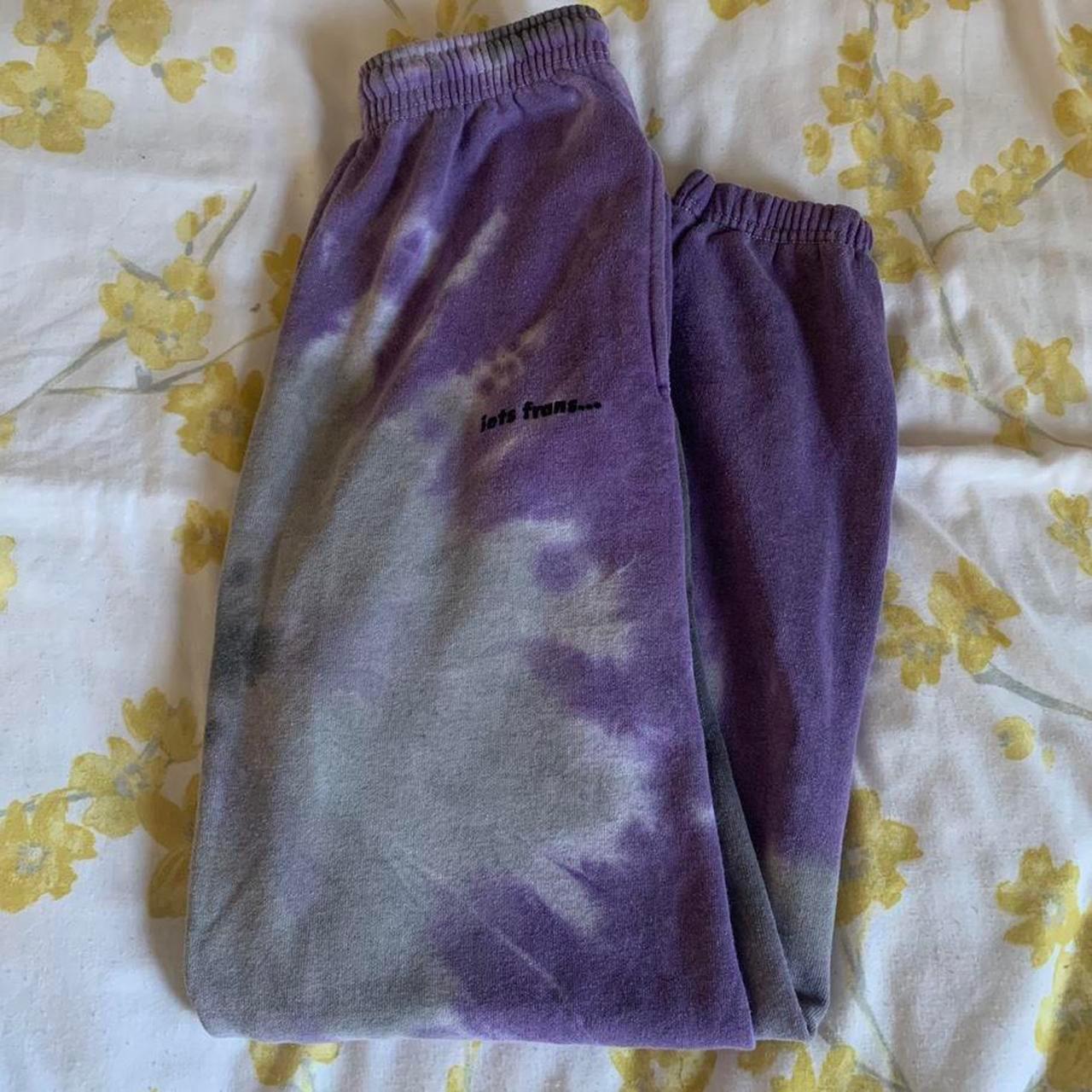 iets frans purple joggers