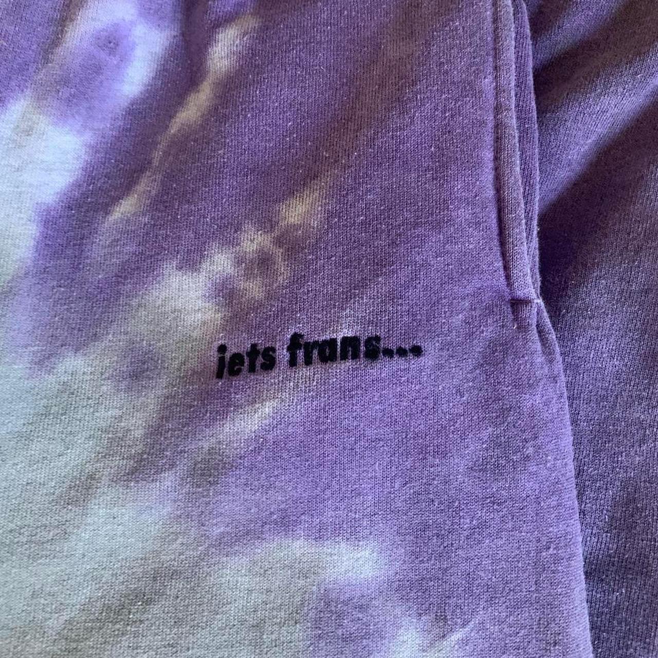 iets frans purple joggers