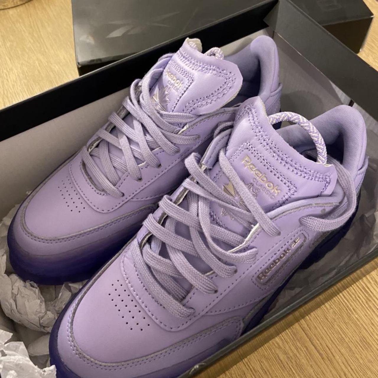 reebok classic violet