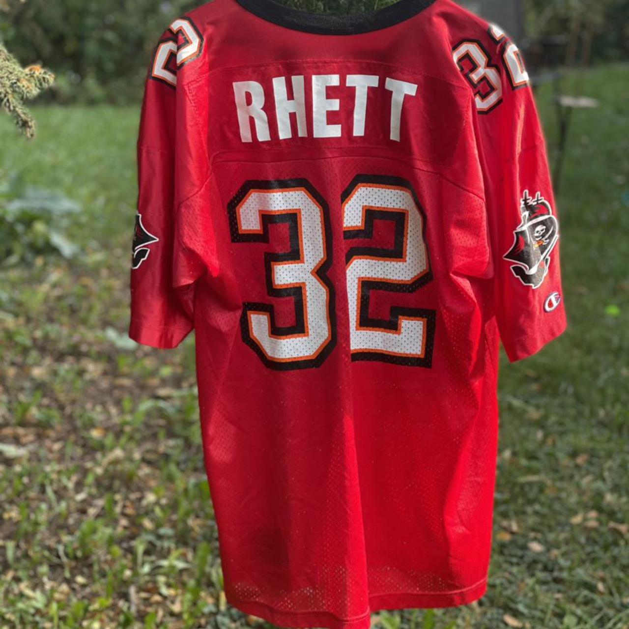 Champion Eric Rhett Tampa Bay Buccaneers Jersey Size - Depop