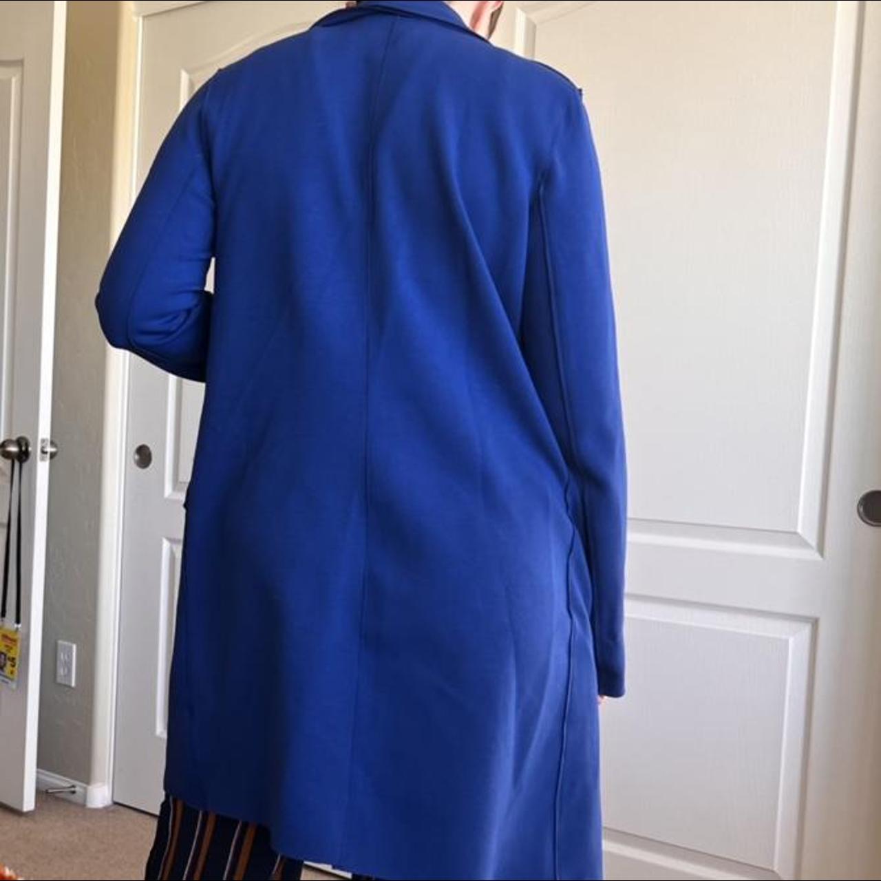 Carolina Herrera Women's Blue Coat (2)