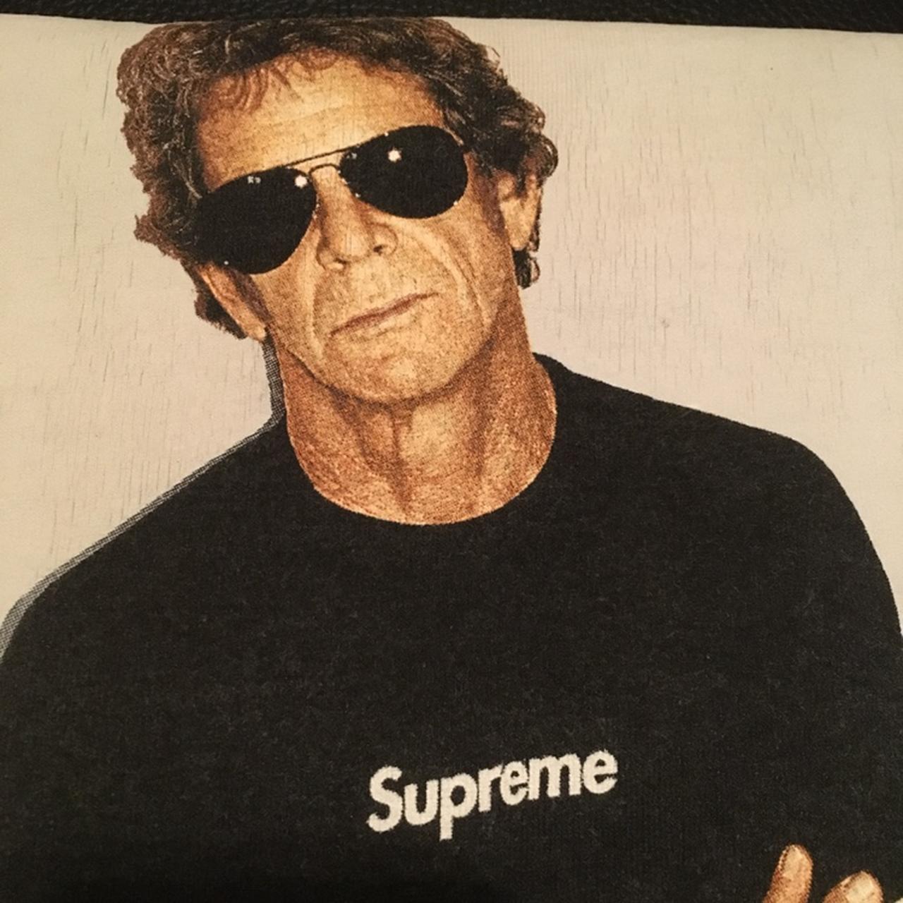 SS09 RARE supreme Lou reed photo tee. These are hard | Depop