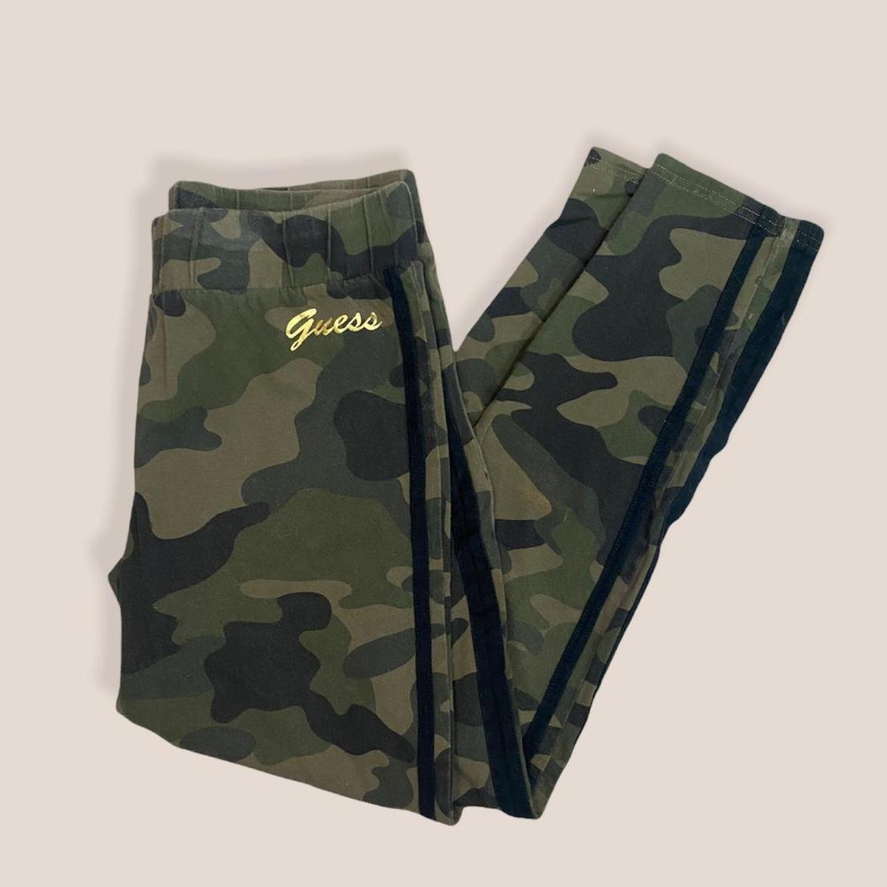 guess camo leggings