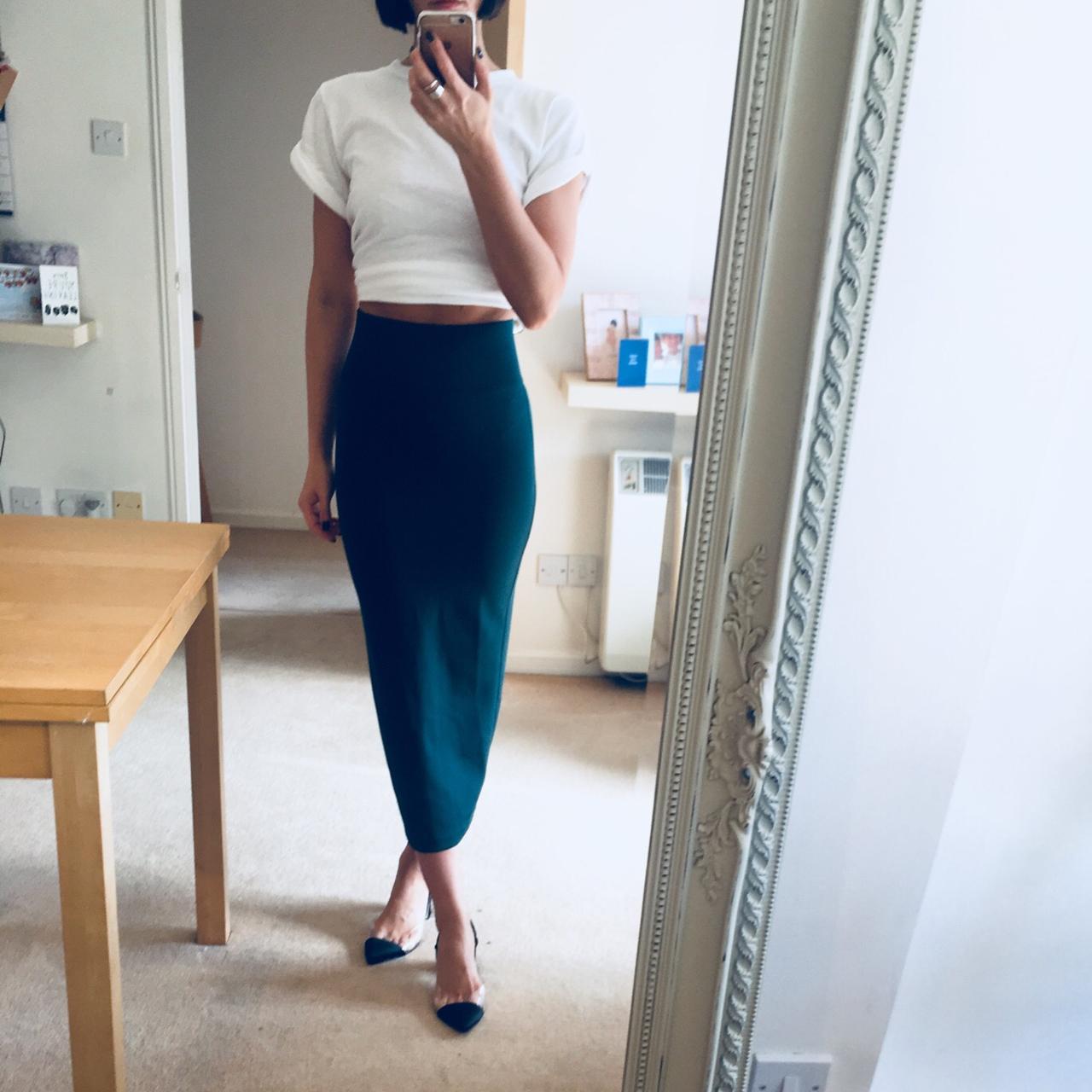 Long pencil skirt top h&m