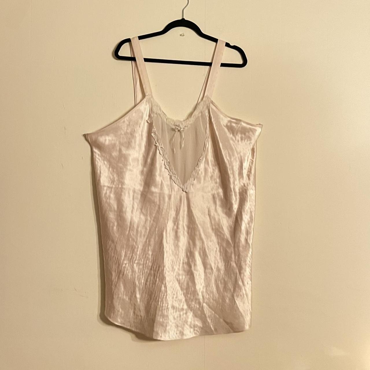 Women's Pink and Cream Dress | Depop