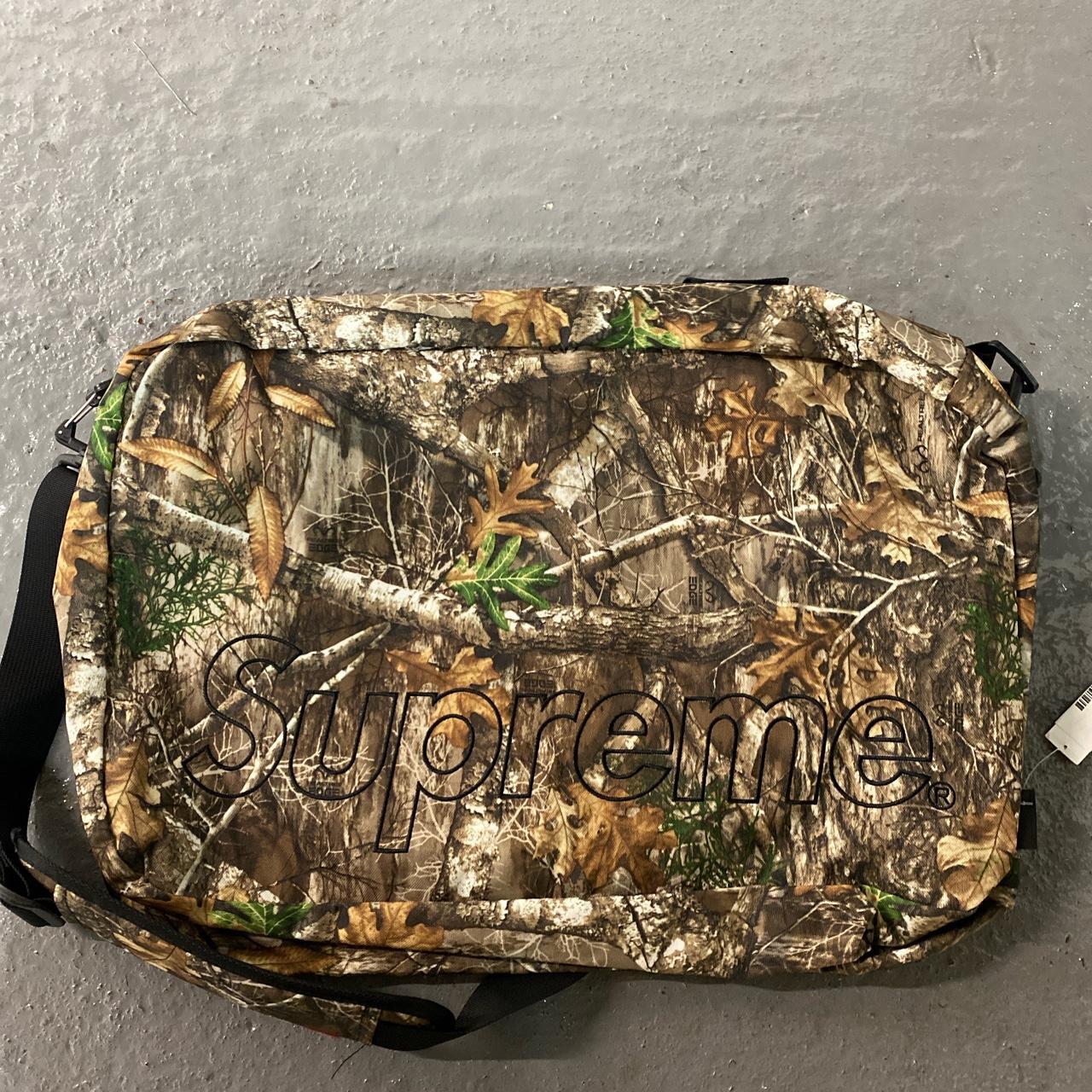 Supreme Camo duffel bag Depop