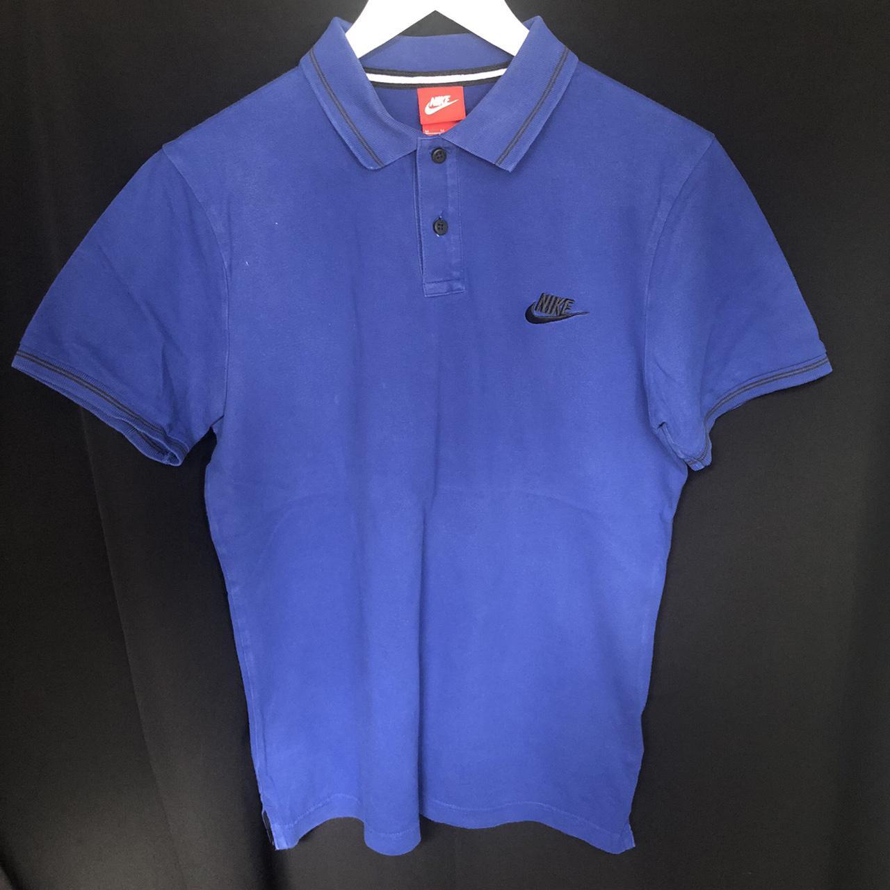 Nike Men's Blue Polo-shirts | Depop