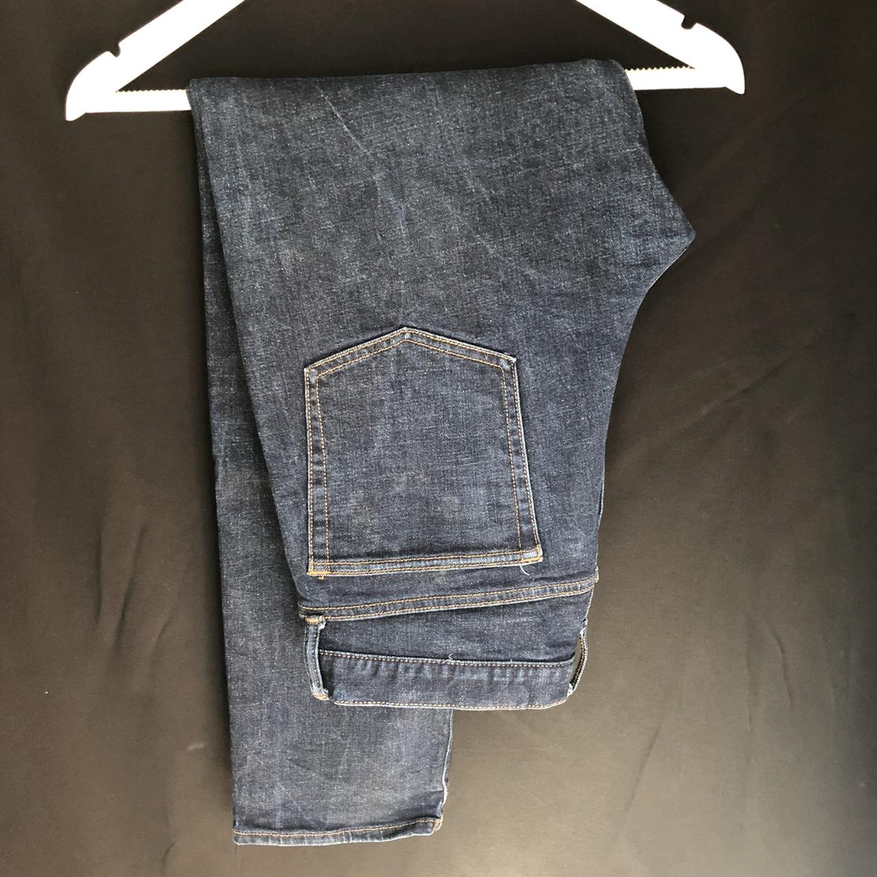 GAP Men’s Slim Stretch Dark Blue Denim Jeans. Men’s... - Depop