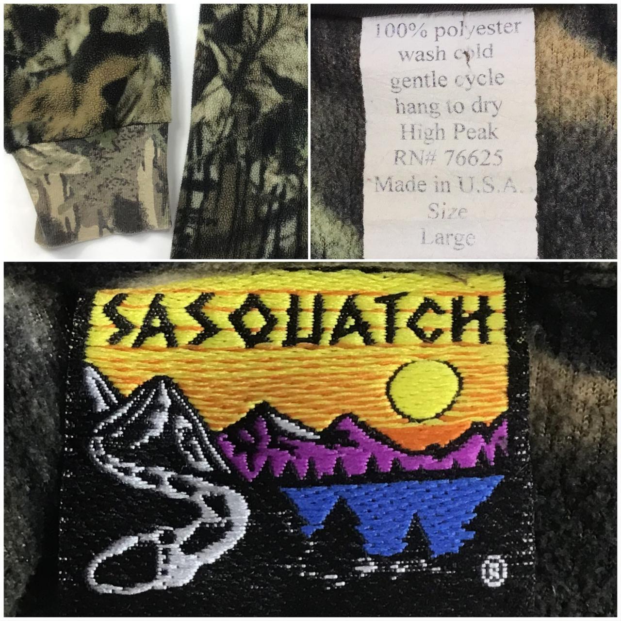 Product Image 2 - Vintage Sasquatch mens fleece Camo