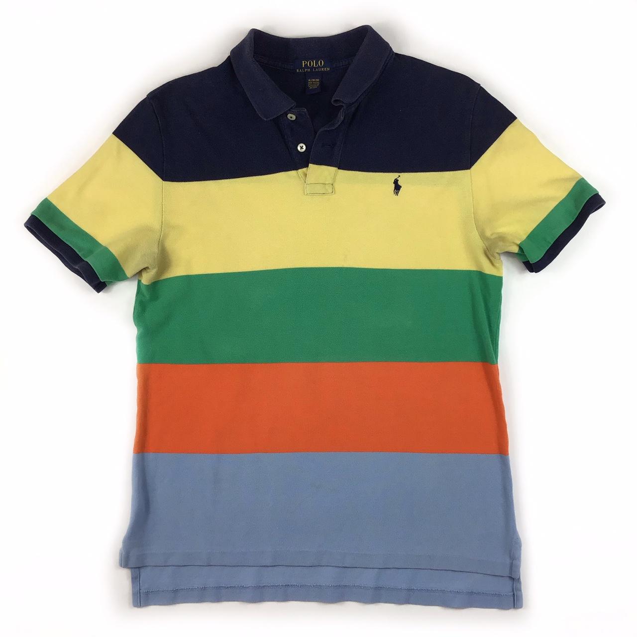 Ralph lauren pastel colour block shirt online