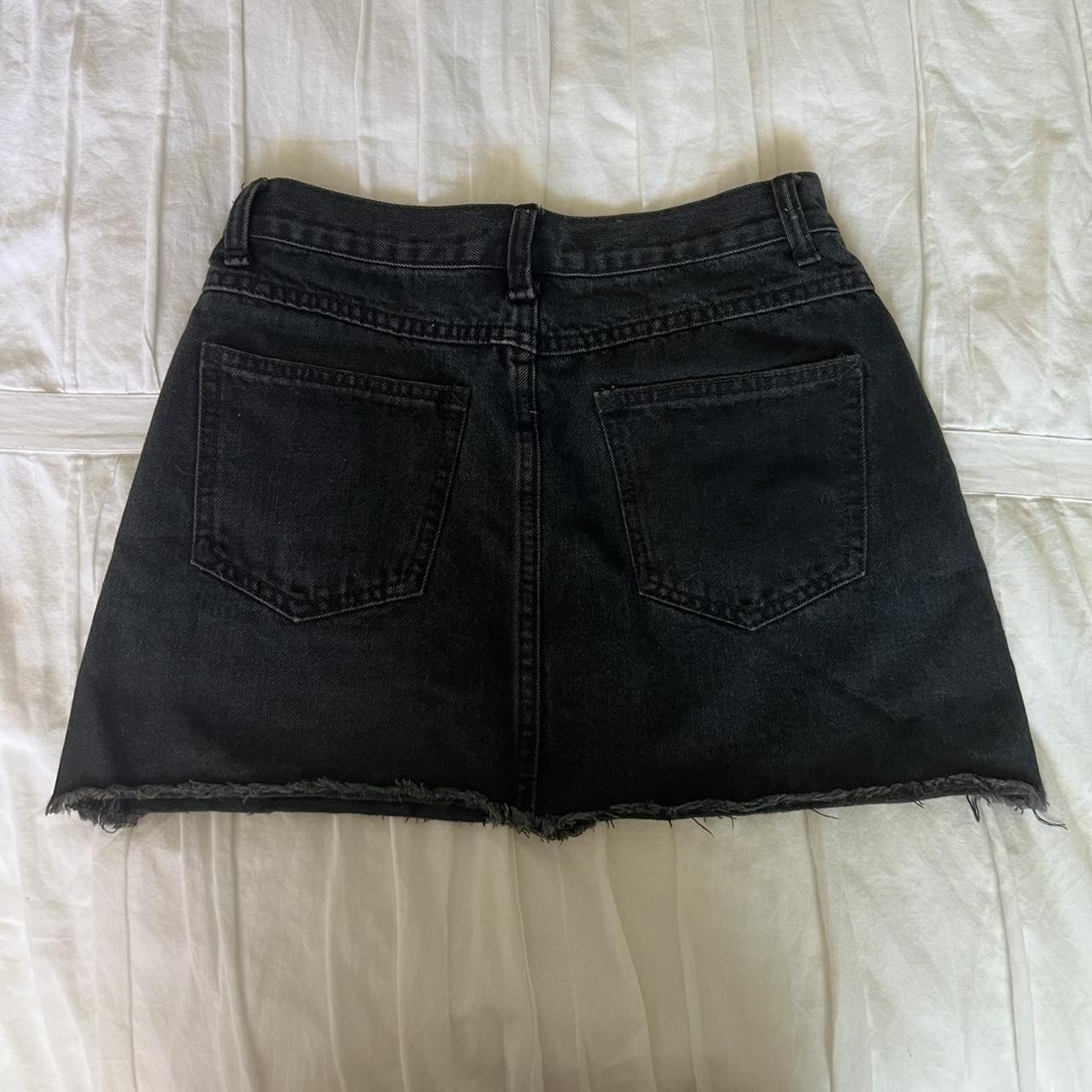 Brandy Melville Women's Black Skirt Depop