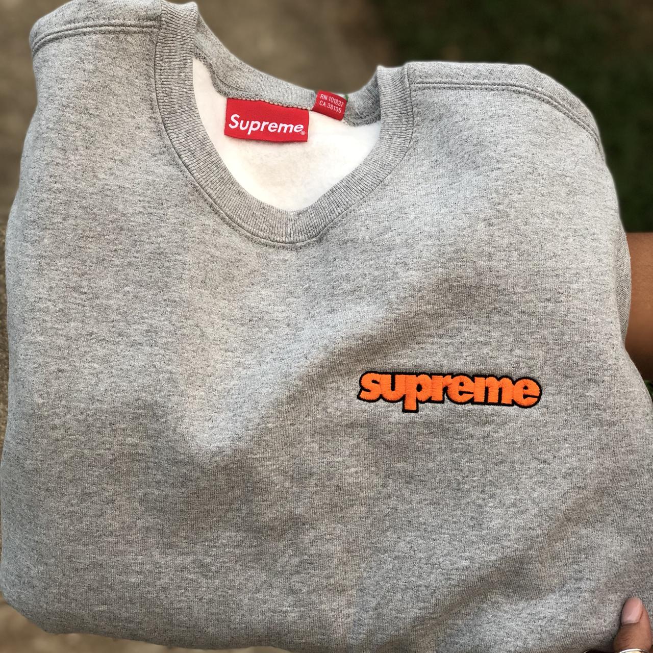 Supreme Connect Crewneck, (The grey and cream colors...