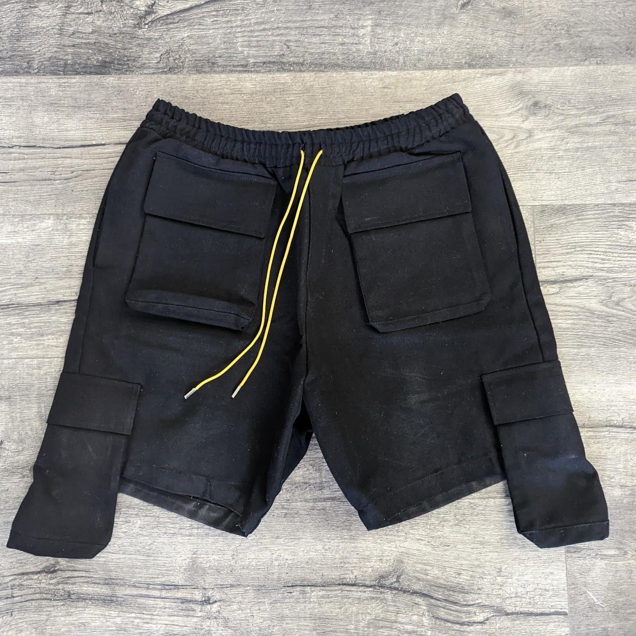 Product Image 1 - Rhude Black Cargo Shorts

- Condition