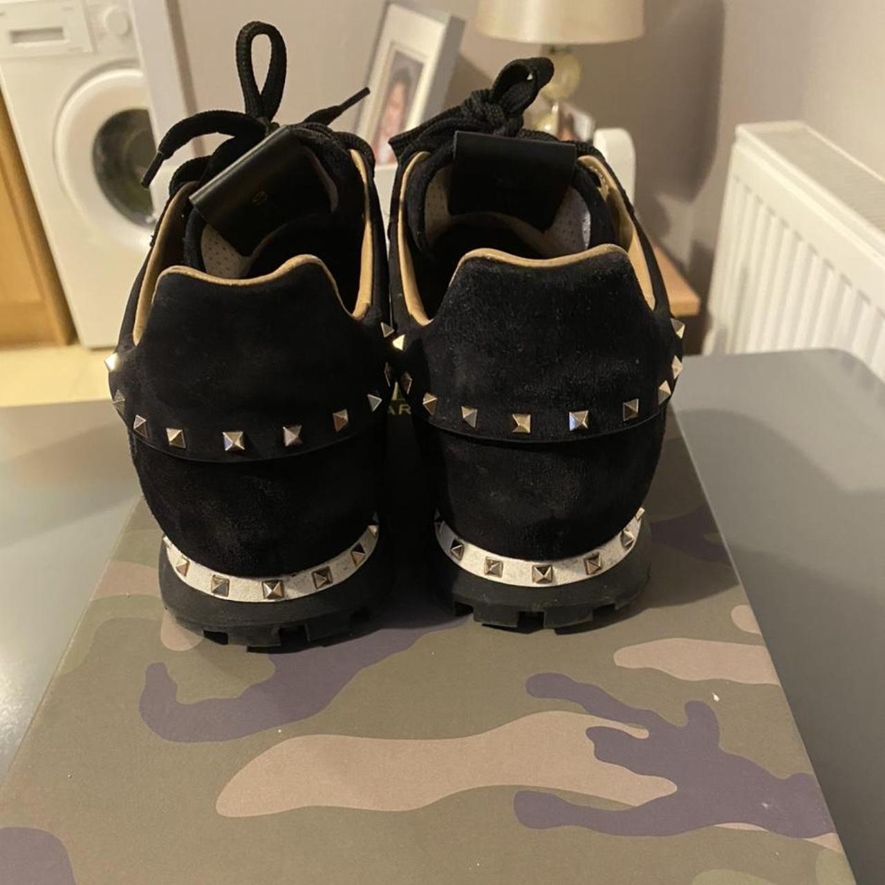 Valentino rockstud outlet black trainers