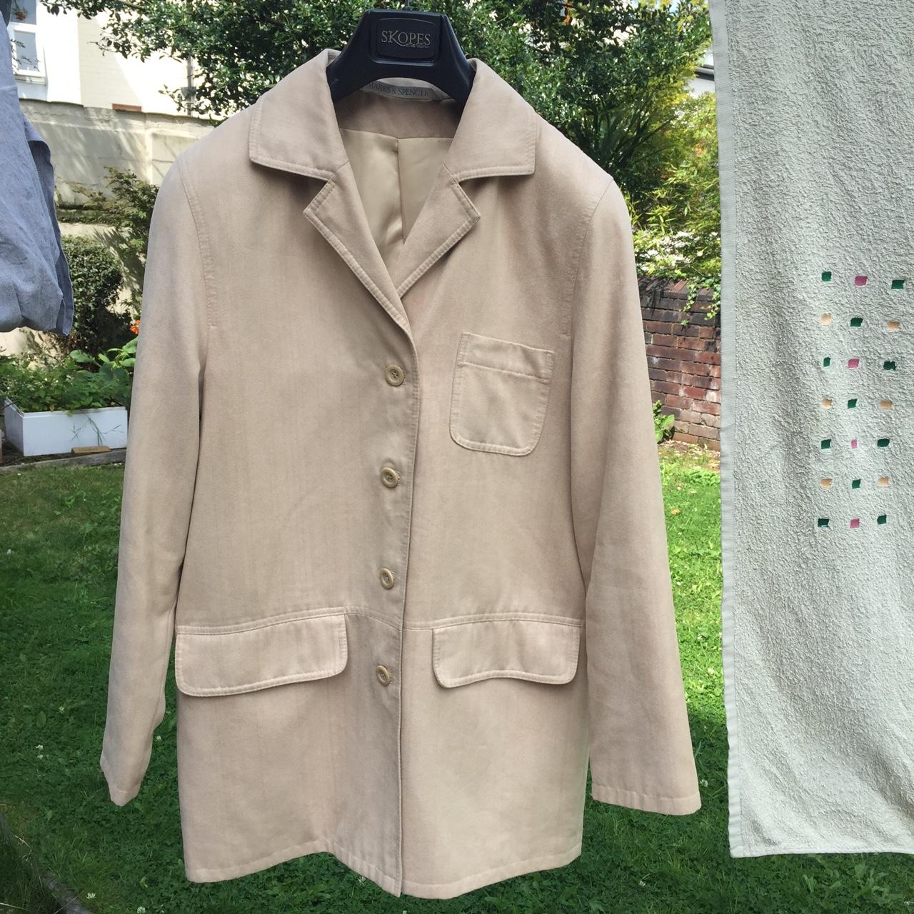 Vintage, St Michael button up jacket/coat • Marks &... - Depop