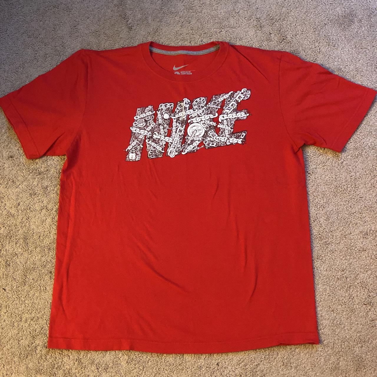 Nike Cleveland Indians Dri-Fit t shirt Size L #nike - Depop