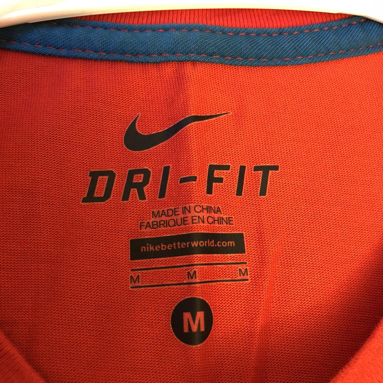 Nike dri fit lakers champion shirt , worn once then - Depop