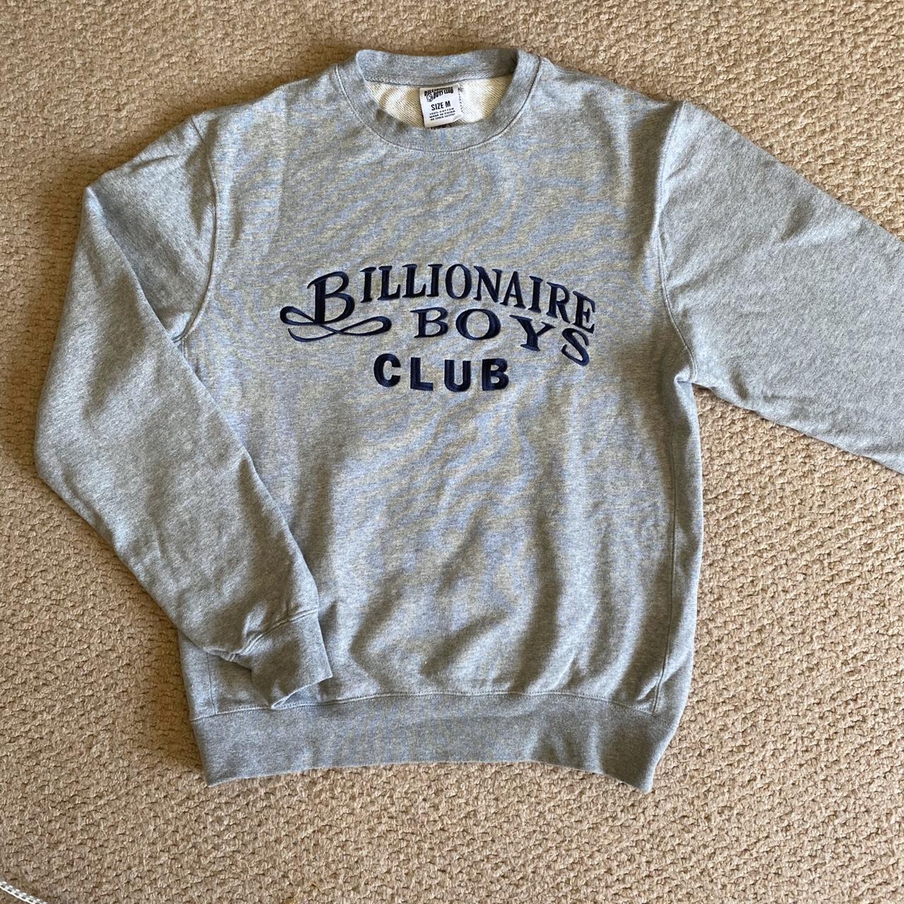 Billionaire Boys Club grey jumper. Almost new, worn... - Depop