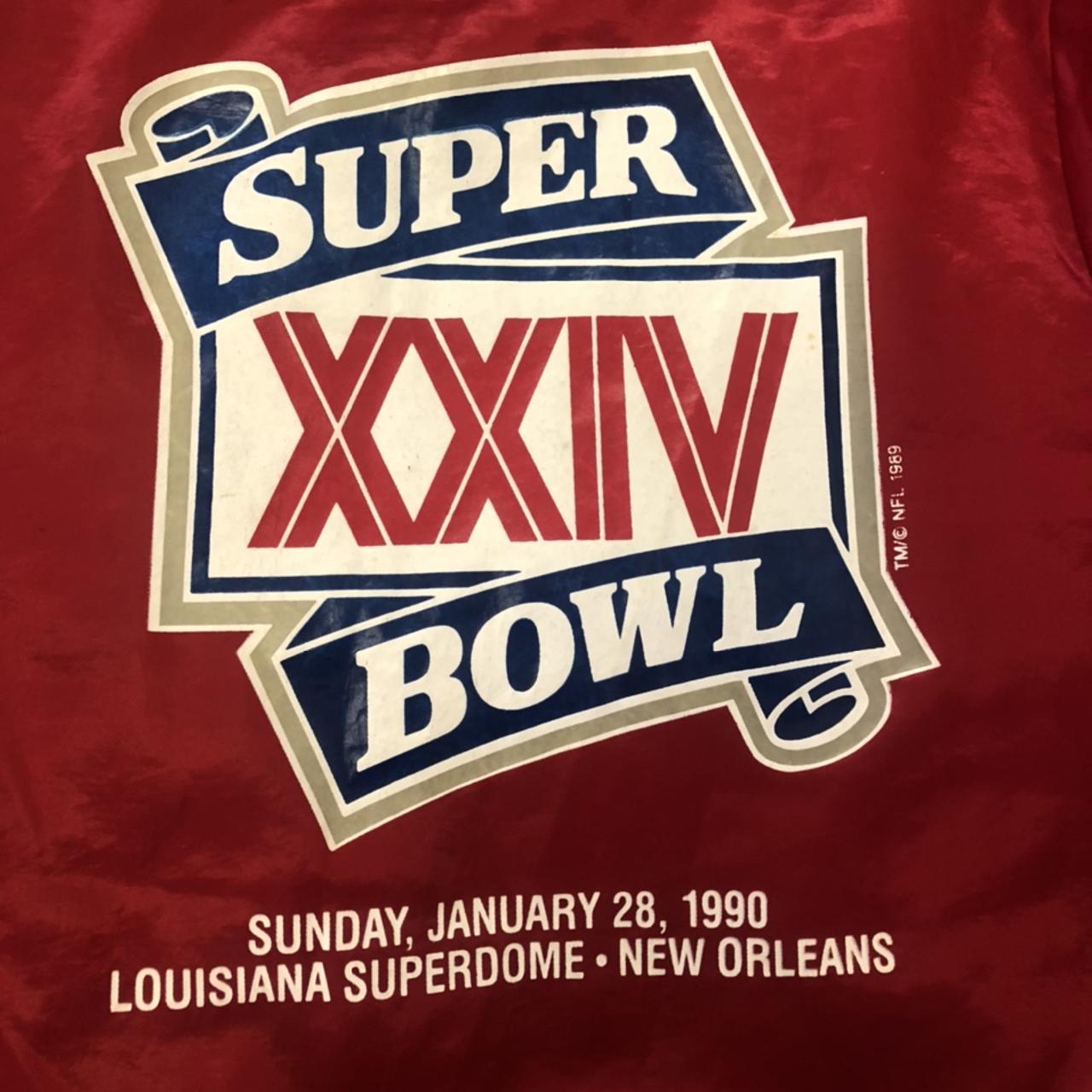 VTG Starter Super Bowl XXIV 24 San Francisco 49ers - Depop