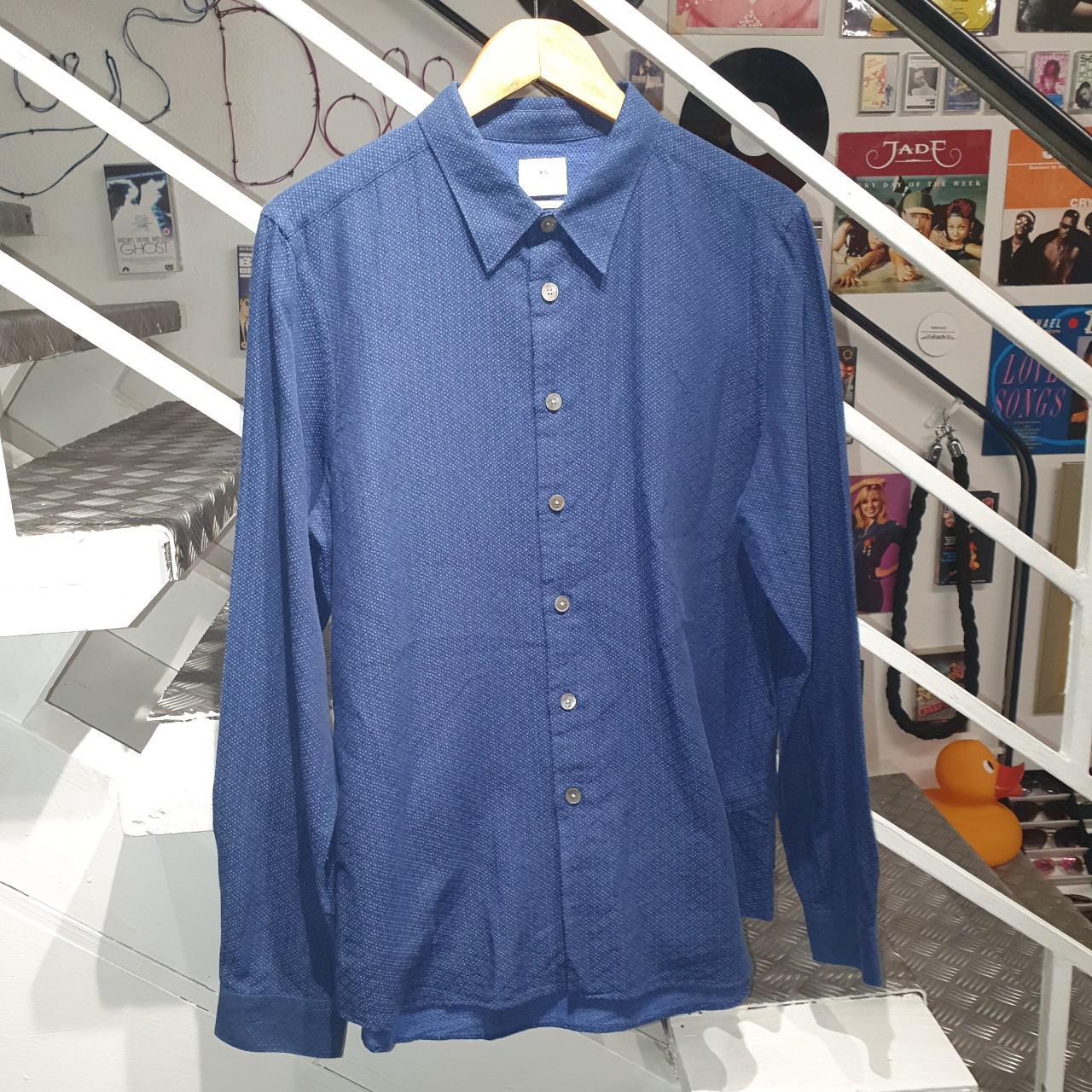 Paul Smith Men's Navy Shirt | Depop