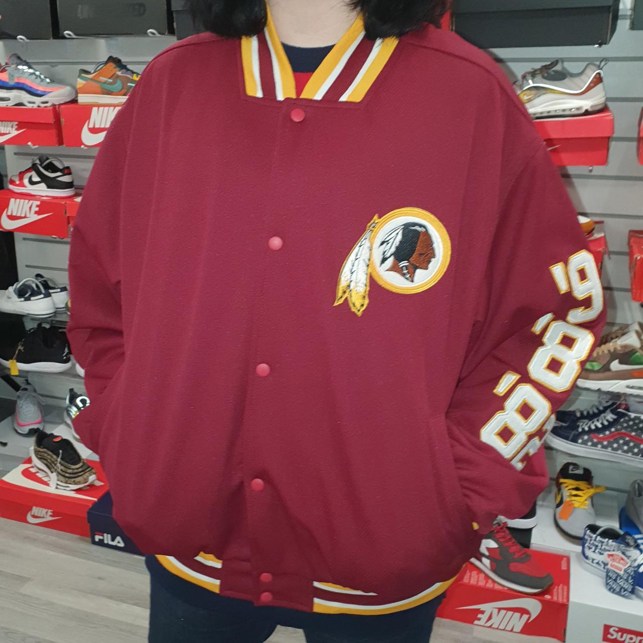 washington redskins bomber jacket