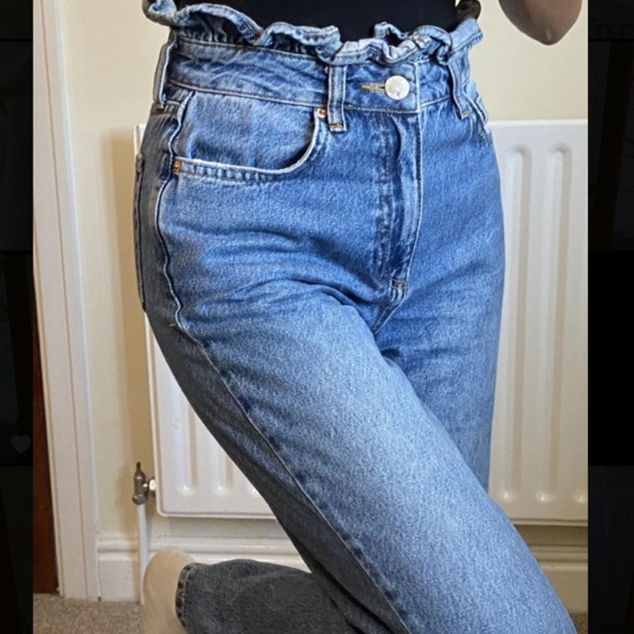 Miss Selfridge denim high waisted mom jeans with Depop