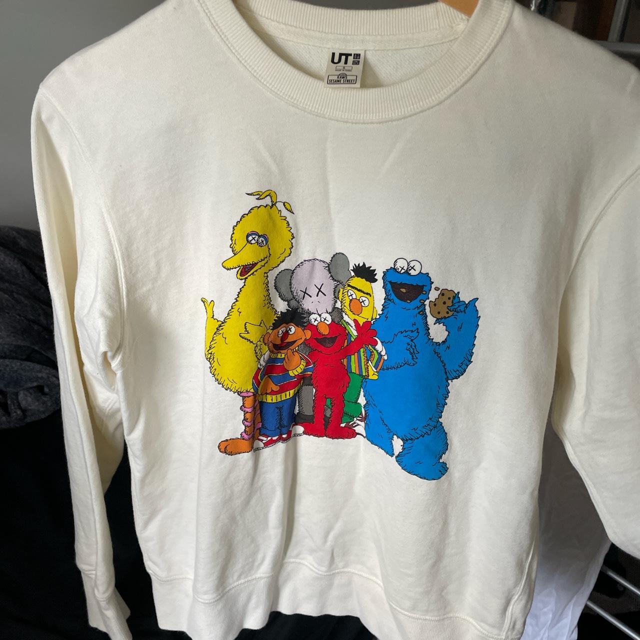 UT UNIQLO KAWS Sesame Street - street wear - long... - Depop