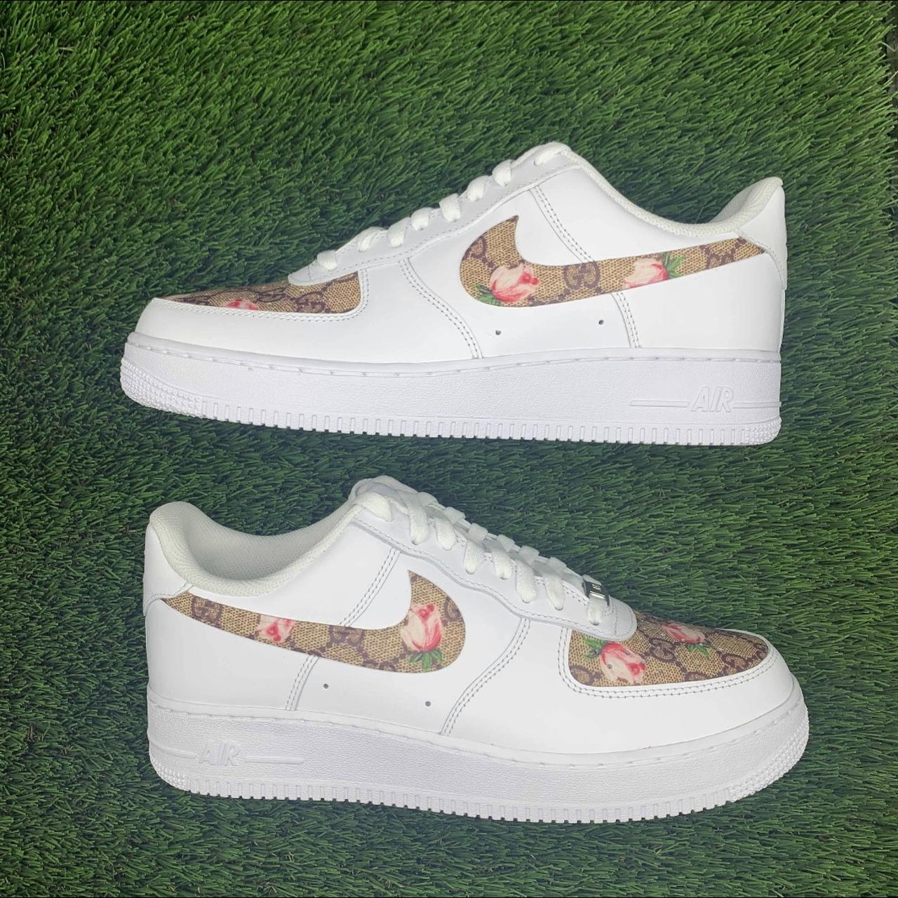 Blossom Blue Gucci Air Force 1 Custom