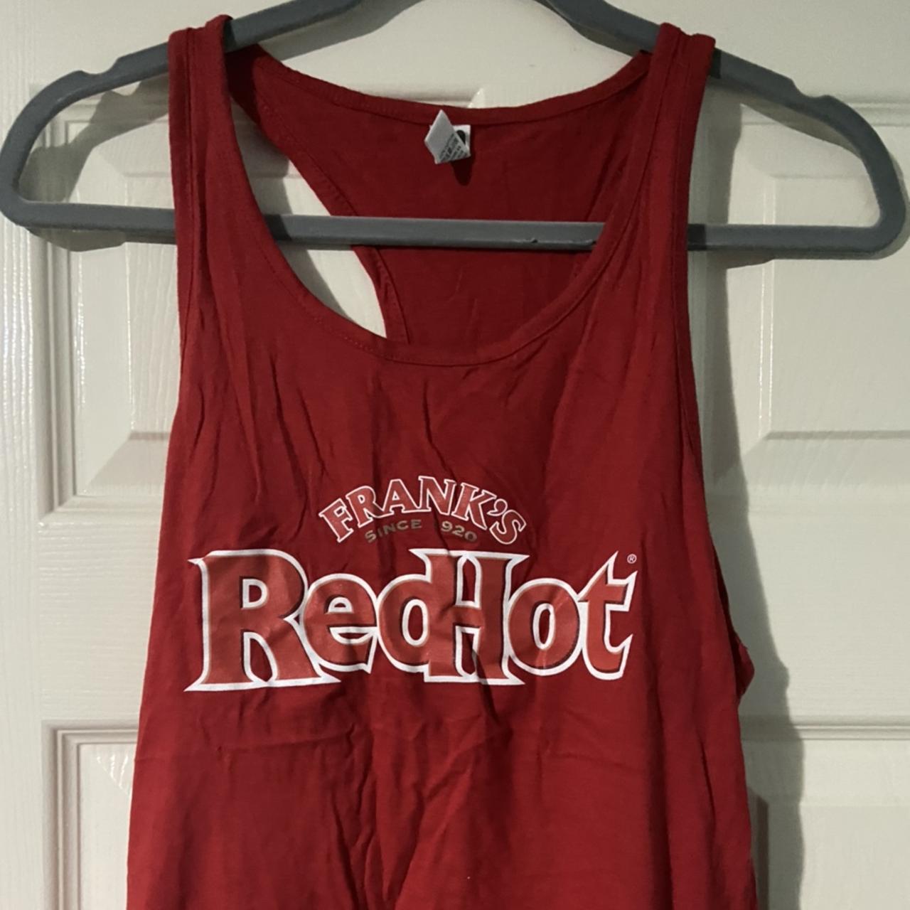 Super Rare Franks Hot Sauce Tank Top Ted At Depop 4210