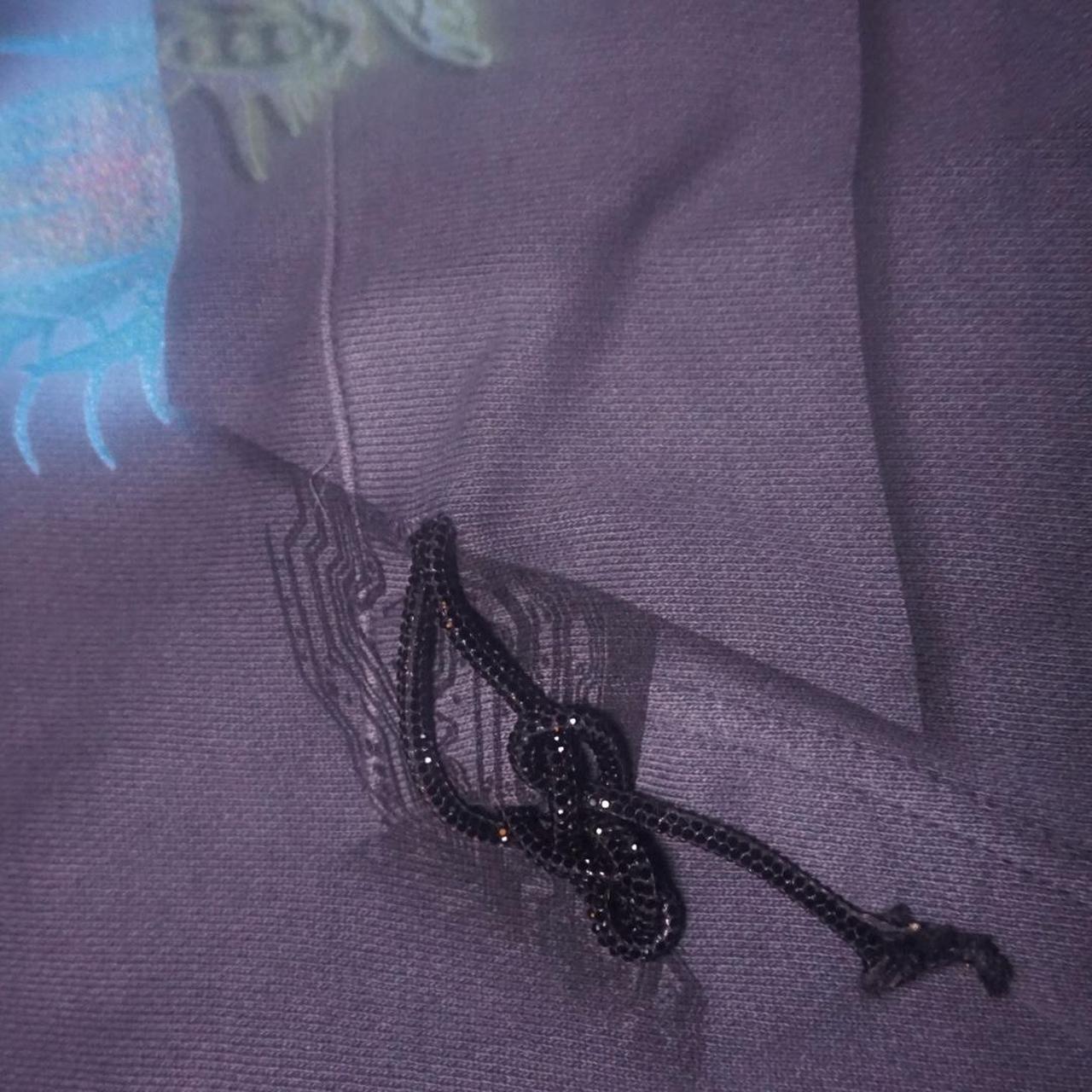 Raf Simons Men's Grey and Blue Hoodie (3)
