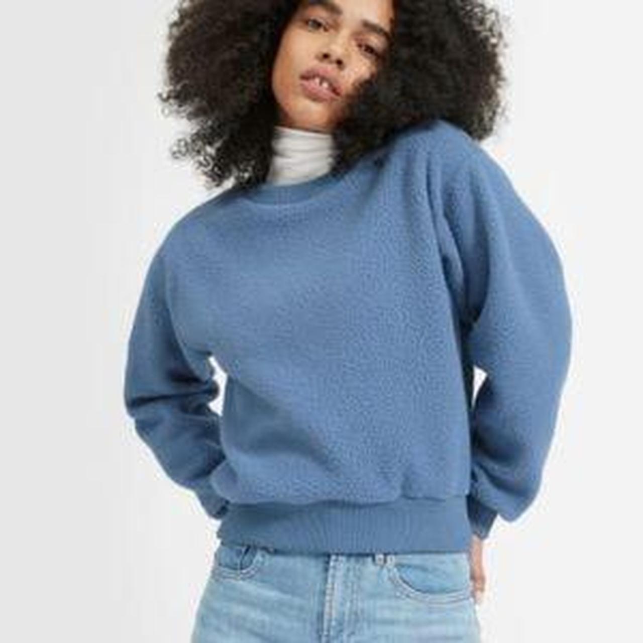 everlane blue sweater