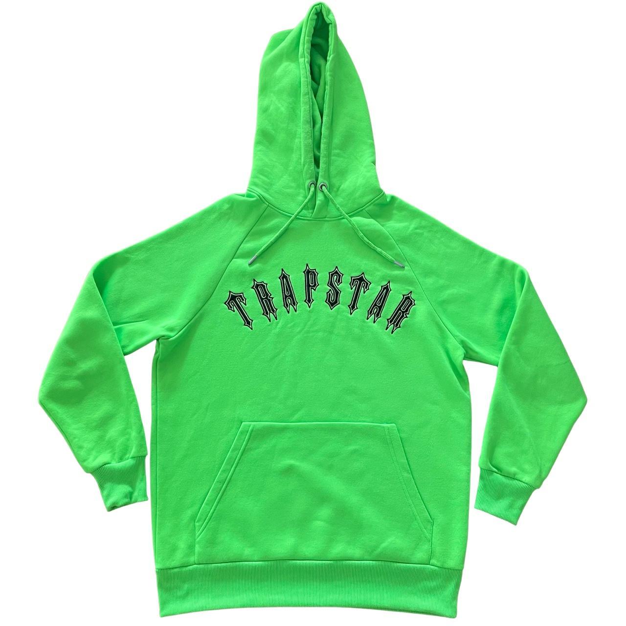 TRAPSTAR Green Hoodie Mens (M) Depop