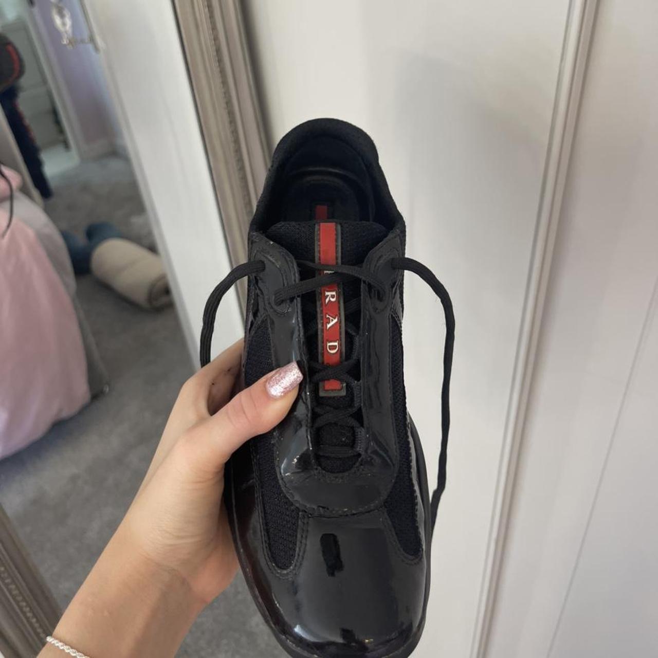 prada cups white