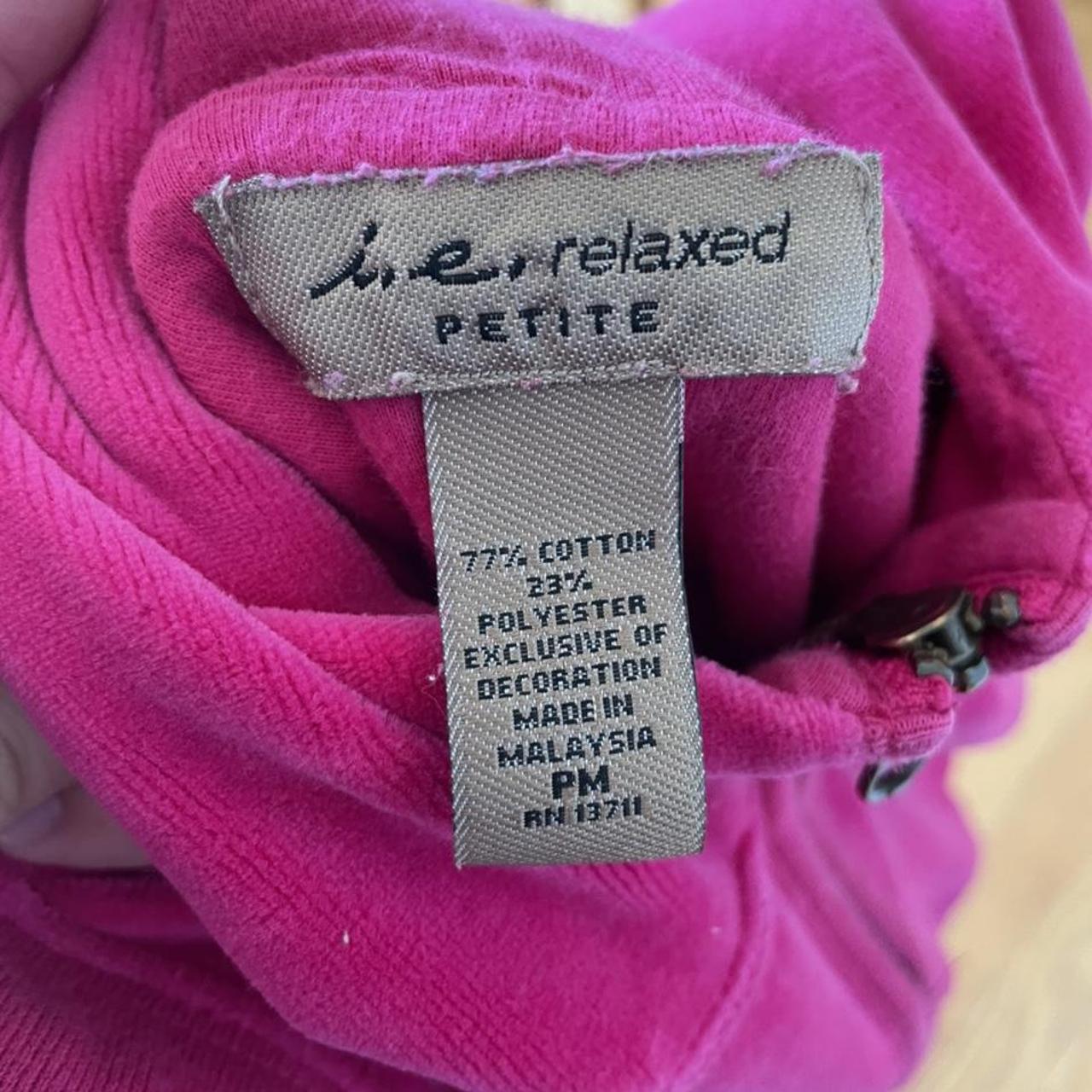 Petite Medium Hot Pink Velour Jumpsuit w/ Hood. I’m... Depop