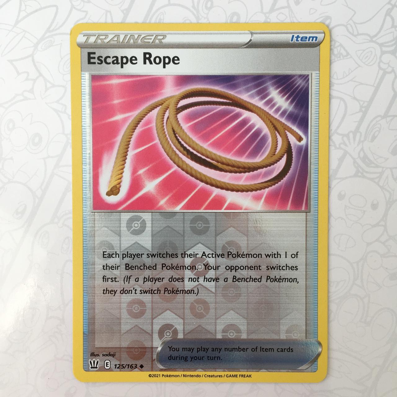 Escape Rope 125/163, Battle Styles