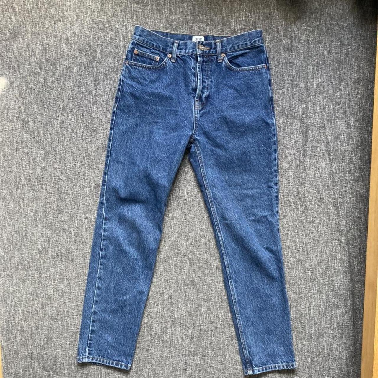 Urban outfitters Dad jeans Dark blue navy colour... Depop