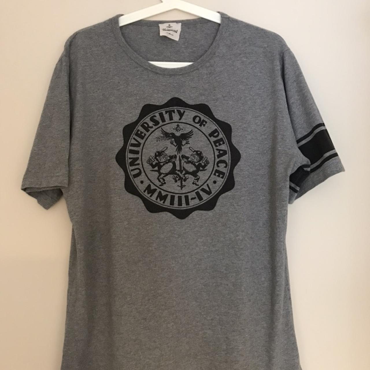 Vivienne Westwood University of Peace T-shirt. XL | Depop