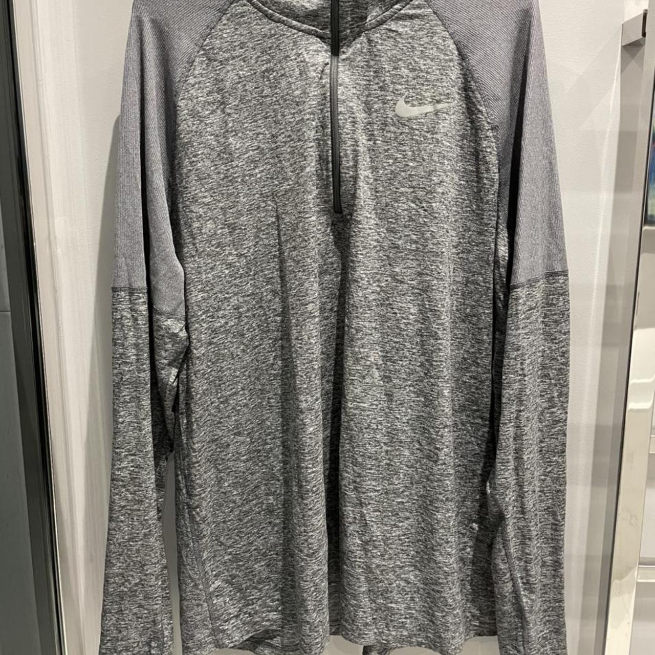 mens nike running quarter zip