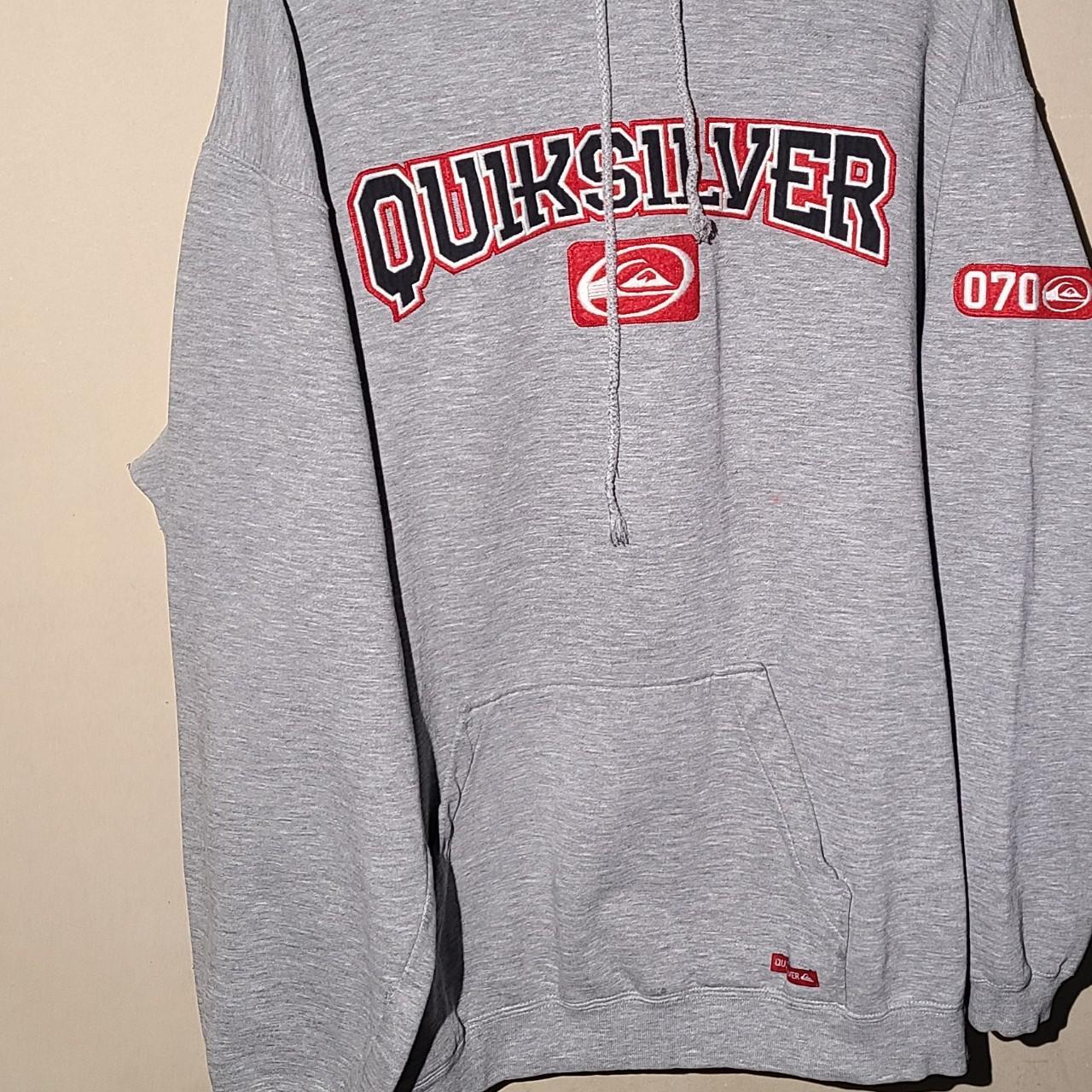 Vintage Quiksilver Sweater Hoodie Features classic... Depop