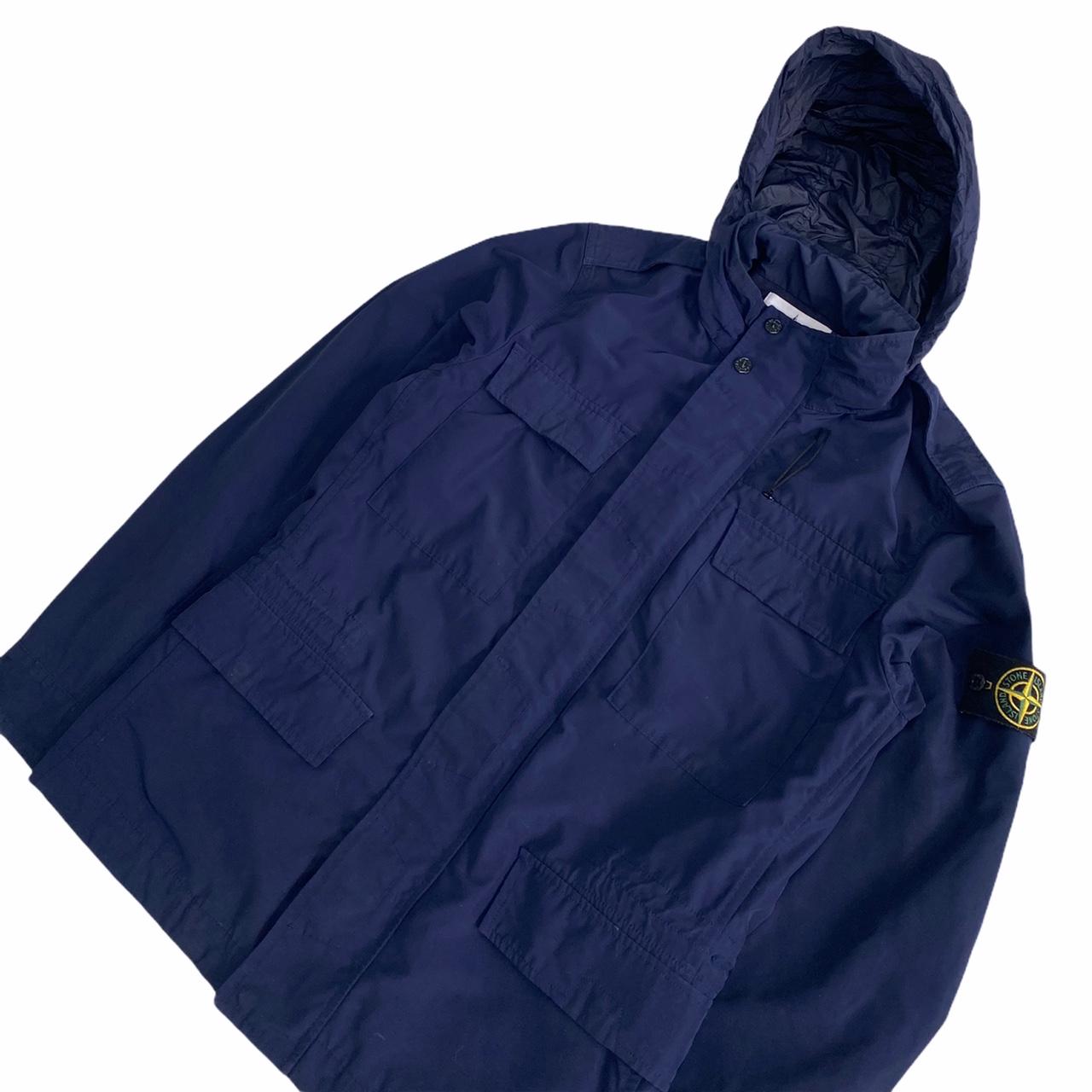 stone island jacket depop