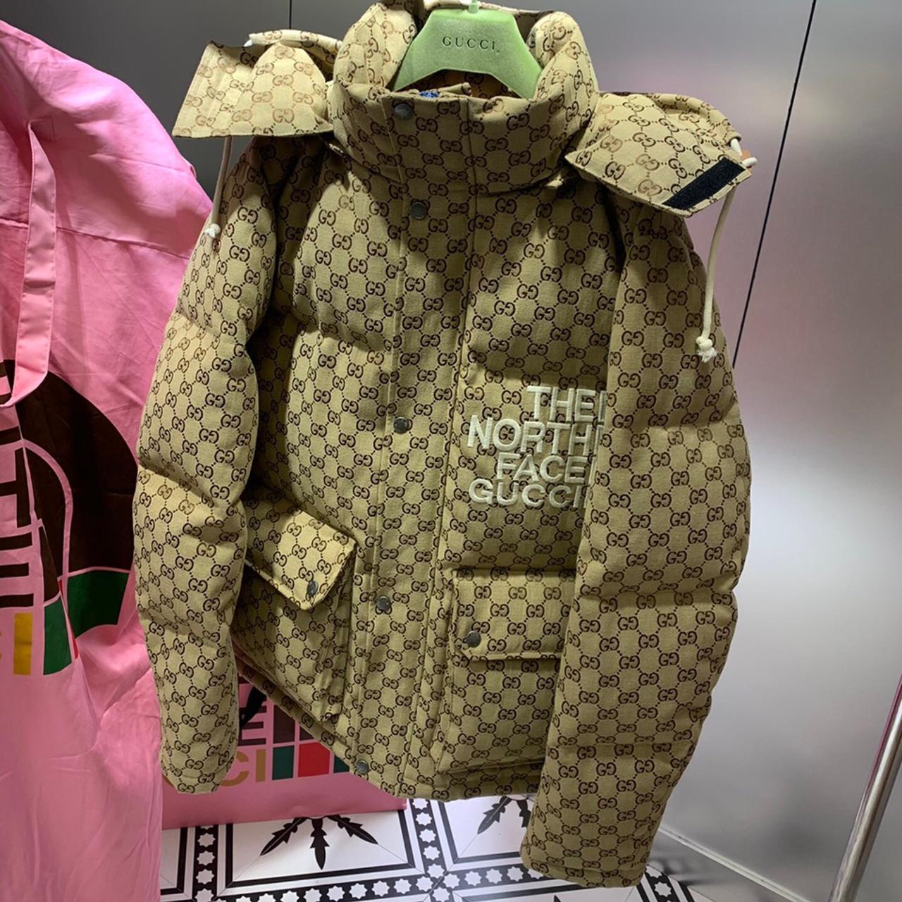 Gucci The North Face Monogram Down Jacket