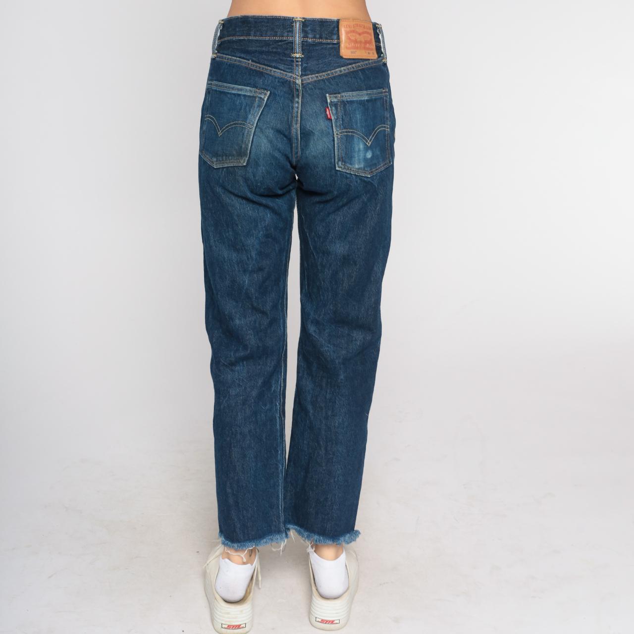 🧡Modern Levi's 501 White Oak Cone denim jeans with a... - Depop