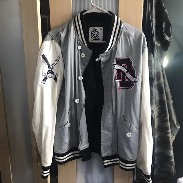 Drop dead shop varsity jacket