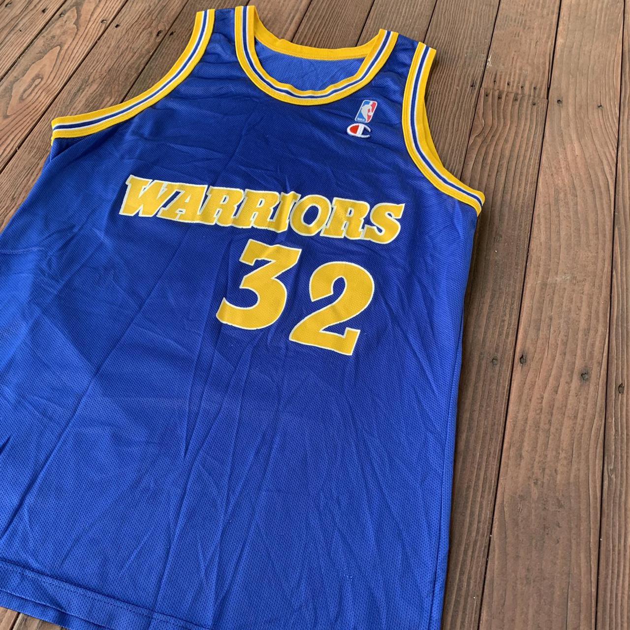 JOE SMITH GOLDEN STATE WARRIORS VINTAGE 1990'S CHAMPION JERSEY