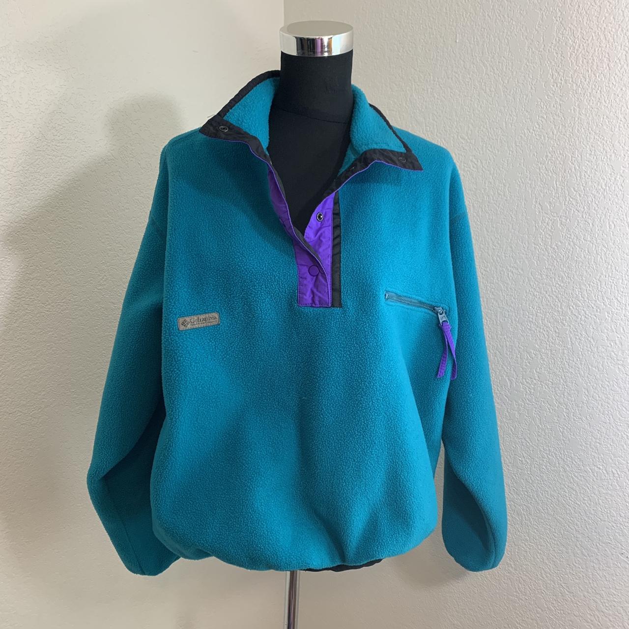 Columbia Vintage Fleece Pullover Jacket Sweater....