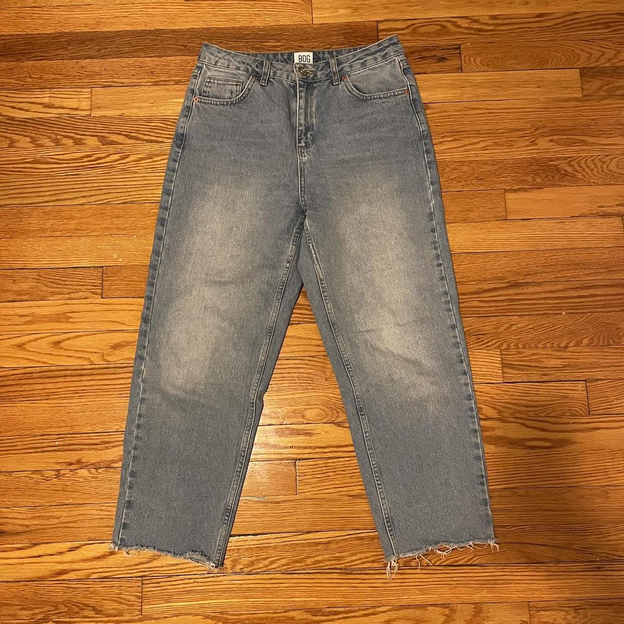 BDG jeans Mom jeans fit Size 29 Raw hem Like... - Depop