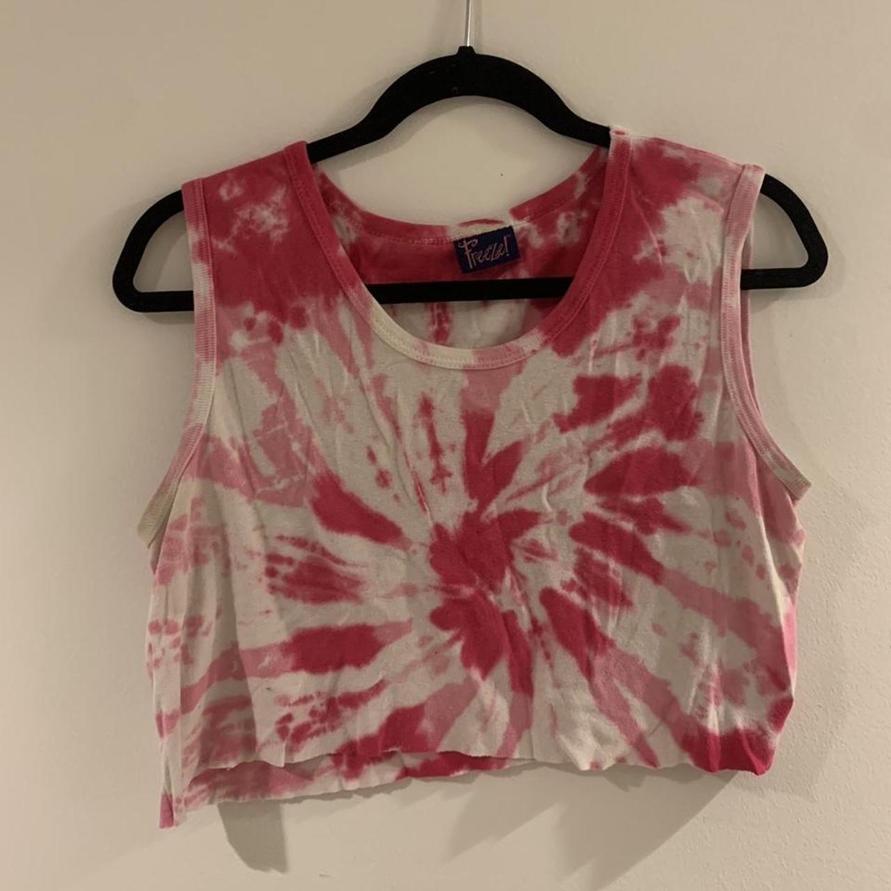 Product Image 1 - Rose pink and white tye