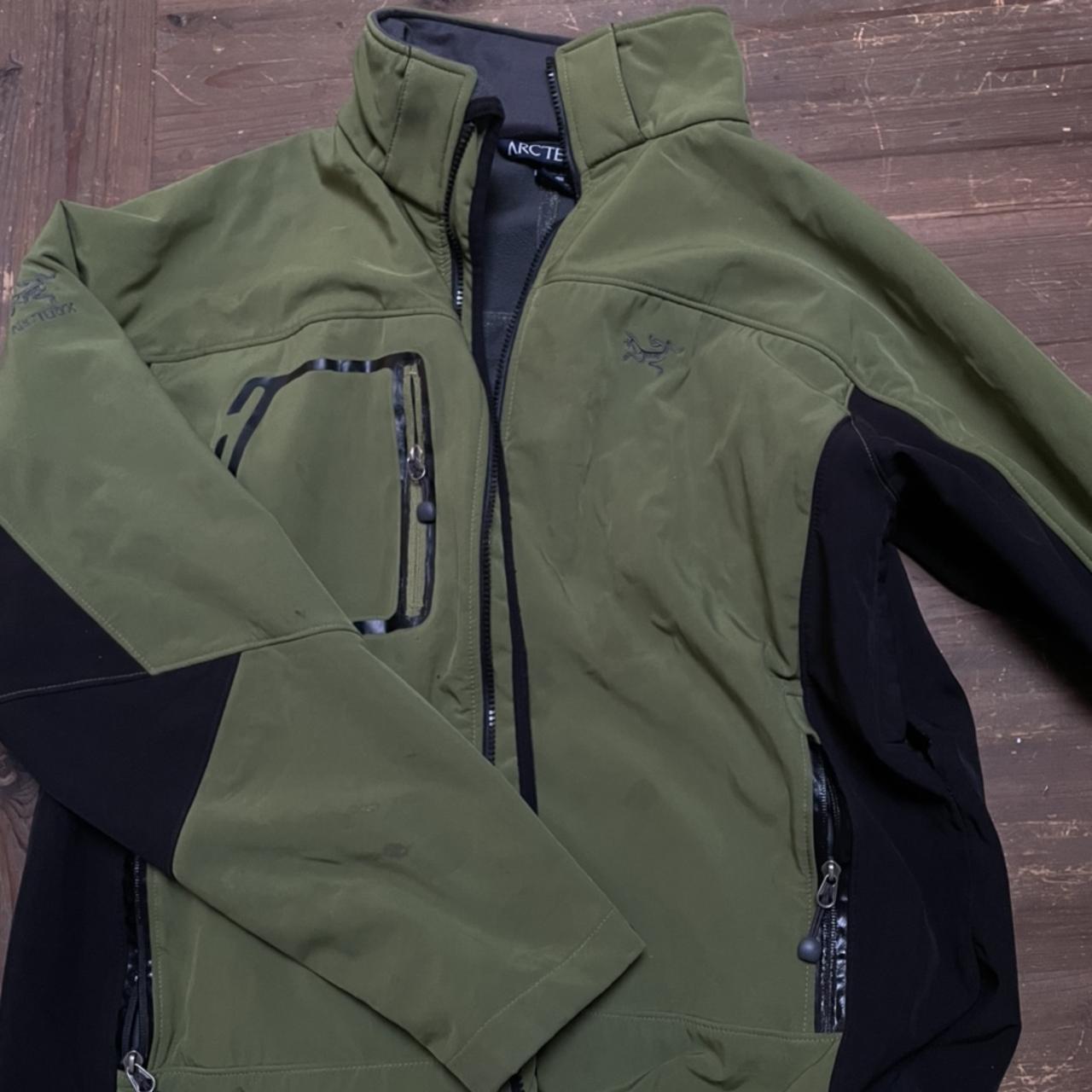 Green Arcteryx Jacket Size XL, also fits L Warmest... - Depop