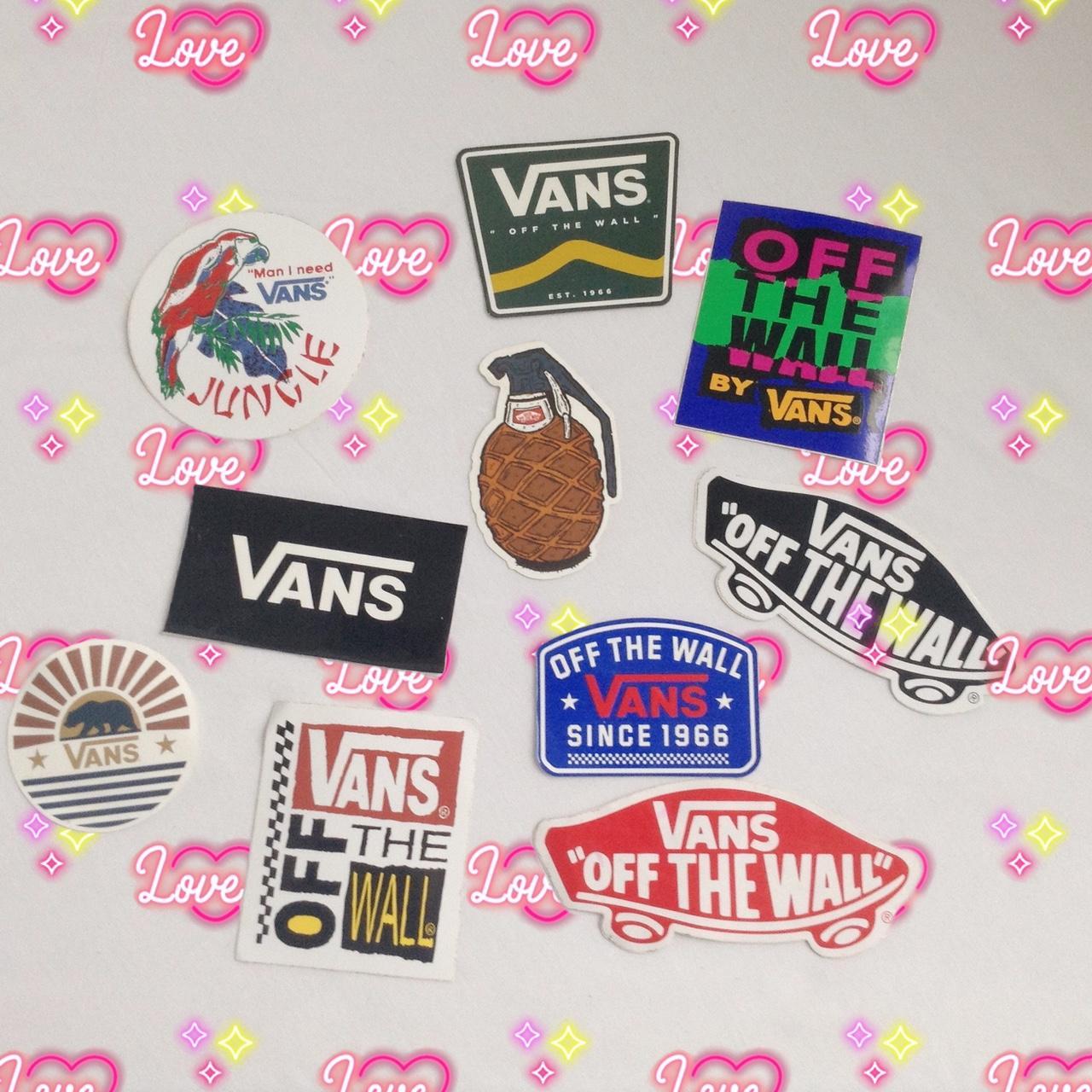 Vans Stickers, • Brand