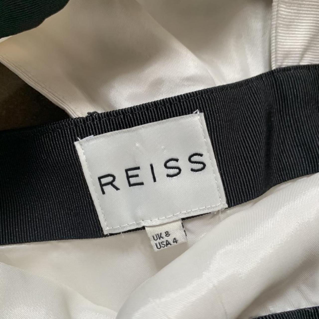 Reiss black and white party formal dress - Depop